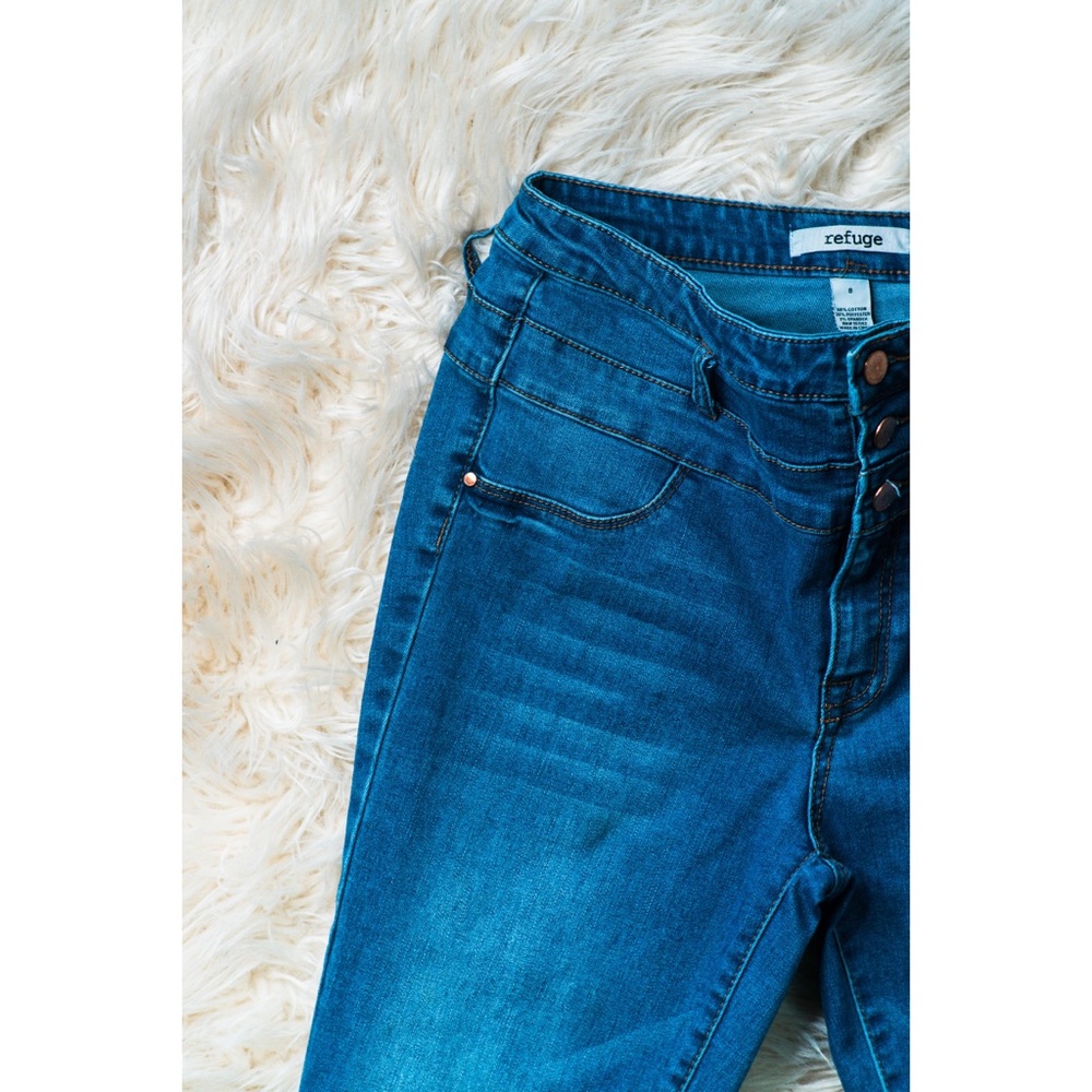 Refuge High Rise Skinny Jean